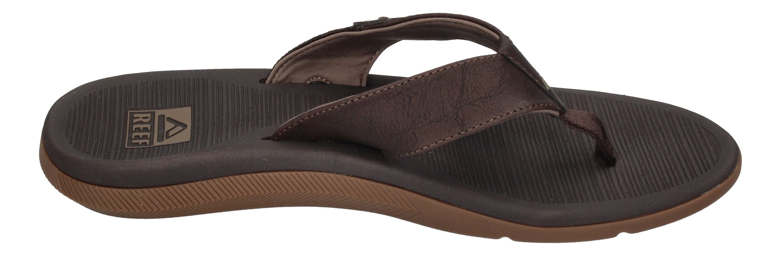 REEF Herrenschuhe Zehentrenner - SANTA ANA - brown-3