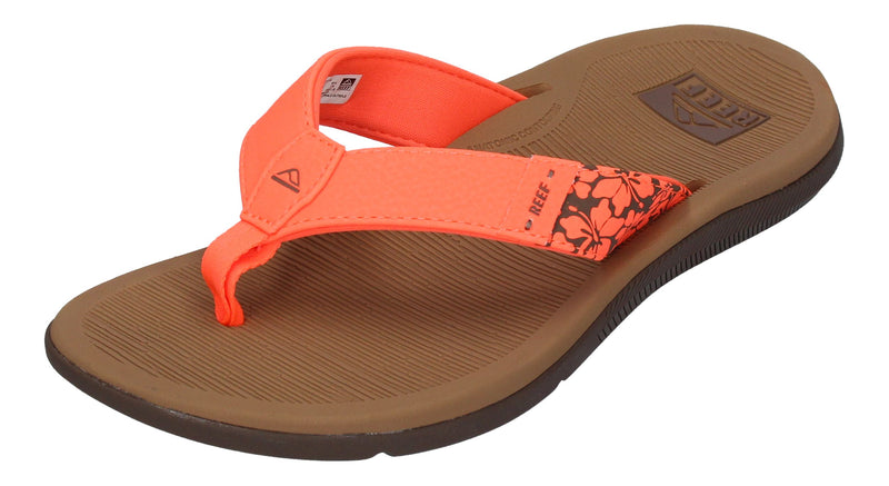 REEF Damenschuhe Zehentrenner - SANTA ANA - poppy-0