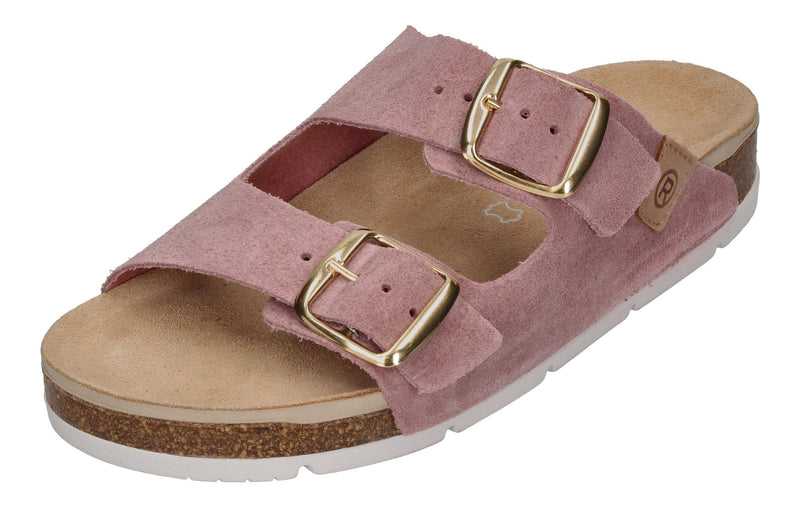 ROHDE Damenschuhe - Pantoletten ELBA 1710-45 - altrosa-0