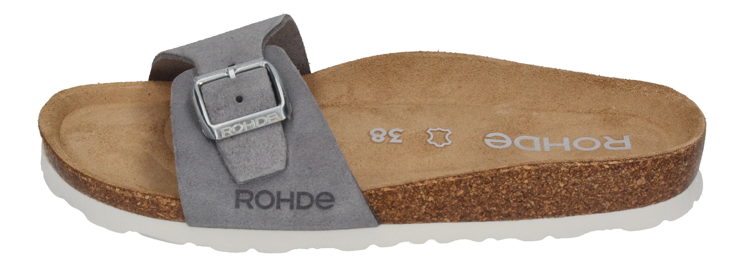 ROHDE Damenschuhe - Pantoletten ALBA 5589-86 - basalt-1