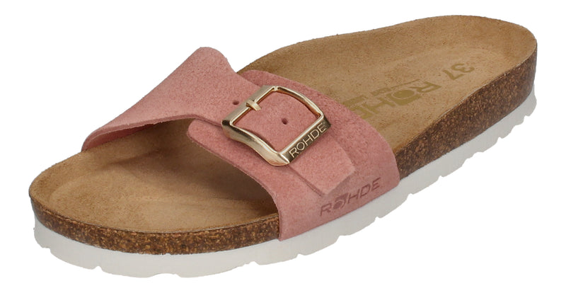 ROHDE Damenschuhe - Pantoletten ALBA 5589-44 - rose-0