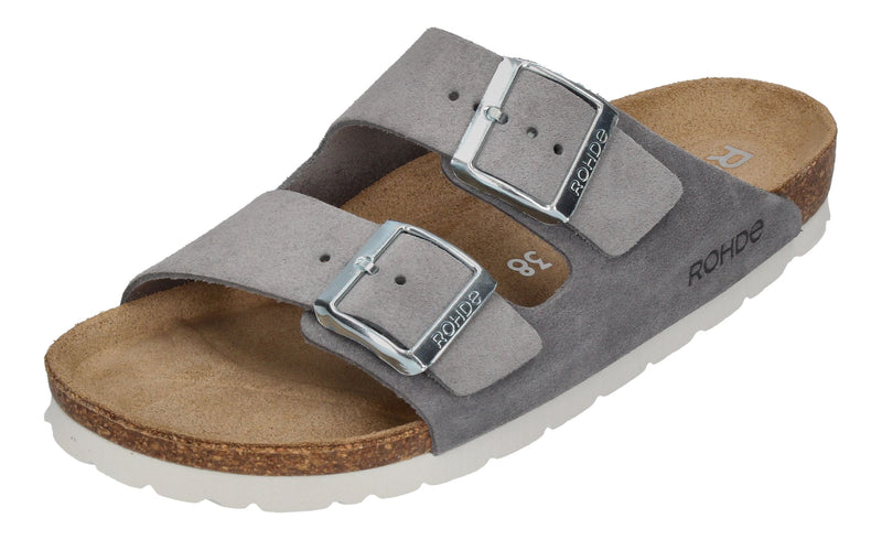 ROHDE Damenschuhe - Pantoletten ALBA 5590-86 - basalt-0