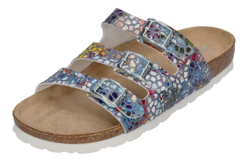 ROHDE Damenschuhe - Pantoletten ALBA 5620-55 - jeans-0