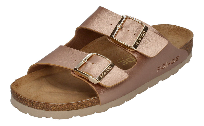 ROHDE Damen - Pantoletten ALBA 5623-33 - lachs-0