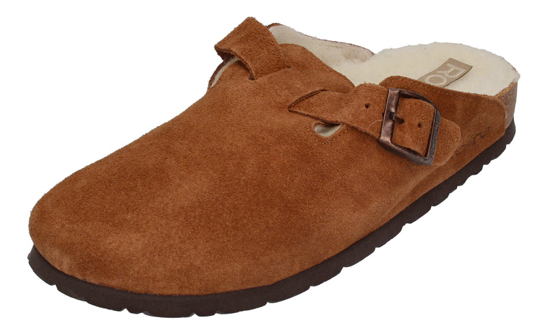 ROHDE Damenschuhe - Hausschuhe ALBA 6069-76 - cuoio-0