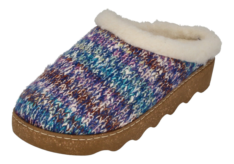 ROHDE gefütterte Damen Hausschuhe - FOGGIA 6116-55 jeans-0