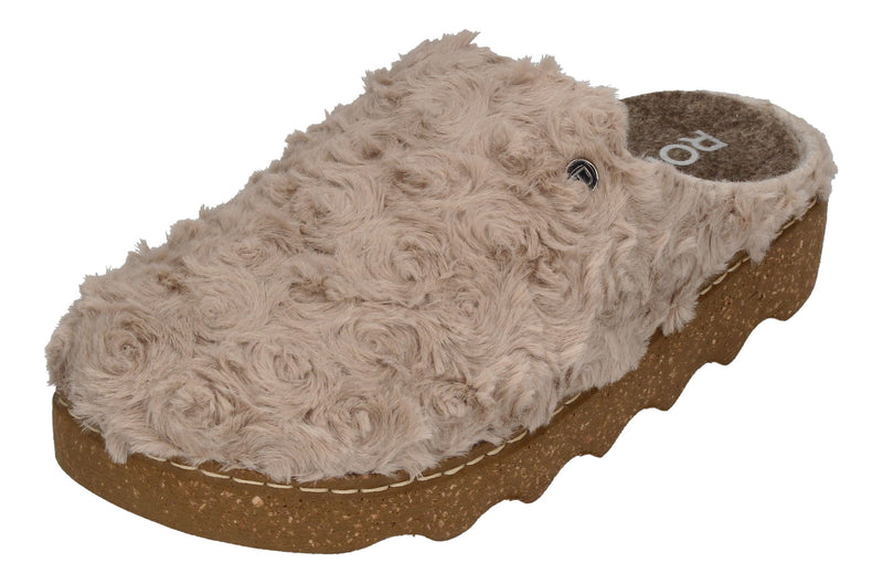 ROHDE Damenschuhe Hausschuhe - FOGGIA-D 6118-17 leinen