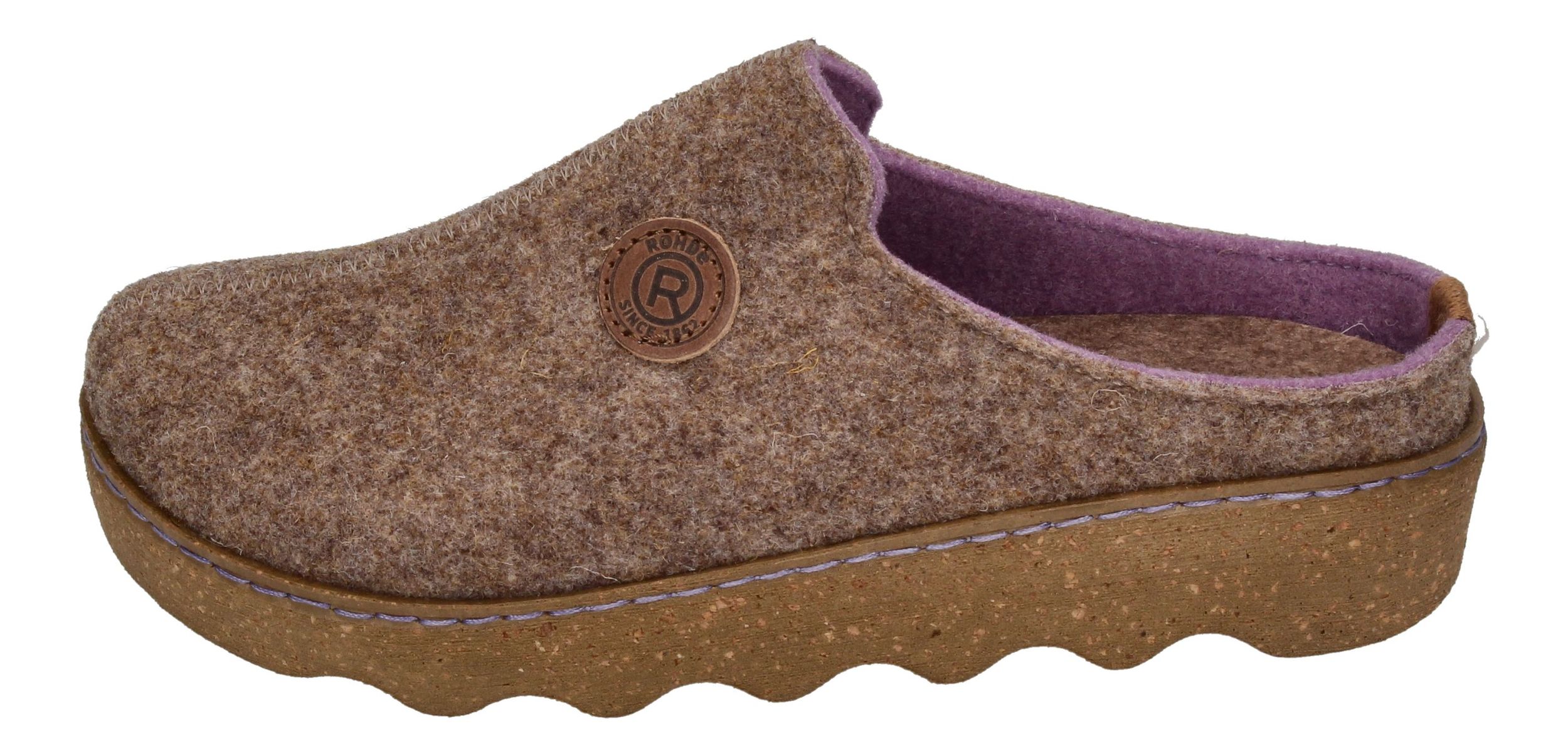 ROHDE Damen Hausschuhe - FOGGIA 6120-17 - leinen-1