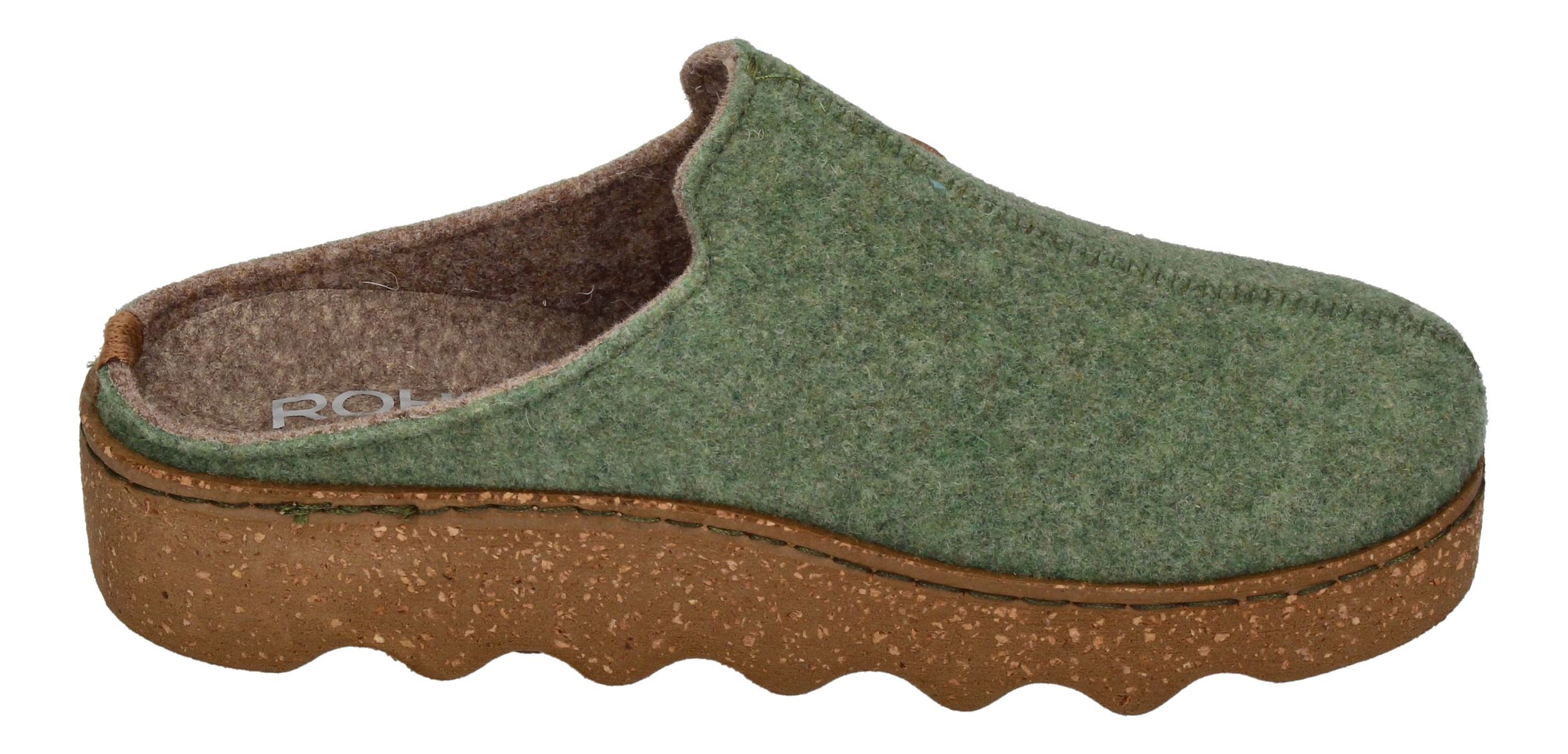 ROHDE Damen Hausschuhe - FOGGIA 6120-62 - pesto-3