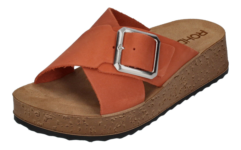 ROHDE Damenschuhe - Pantoletten CORTONA 6210-31 - fox-0