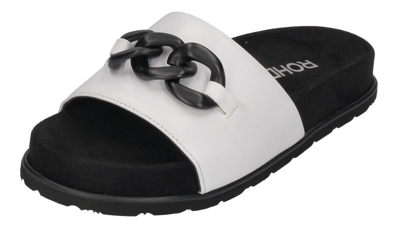 ROHDE Damenschuhe - Pantoletten SIENA 6272-01 - off white-0