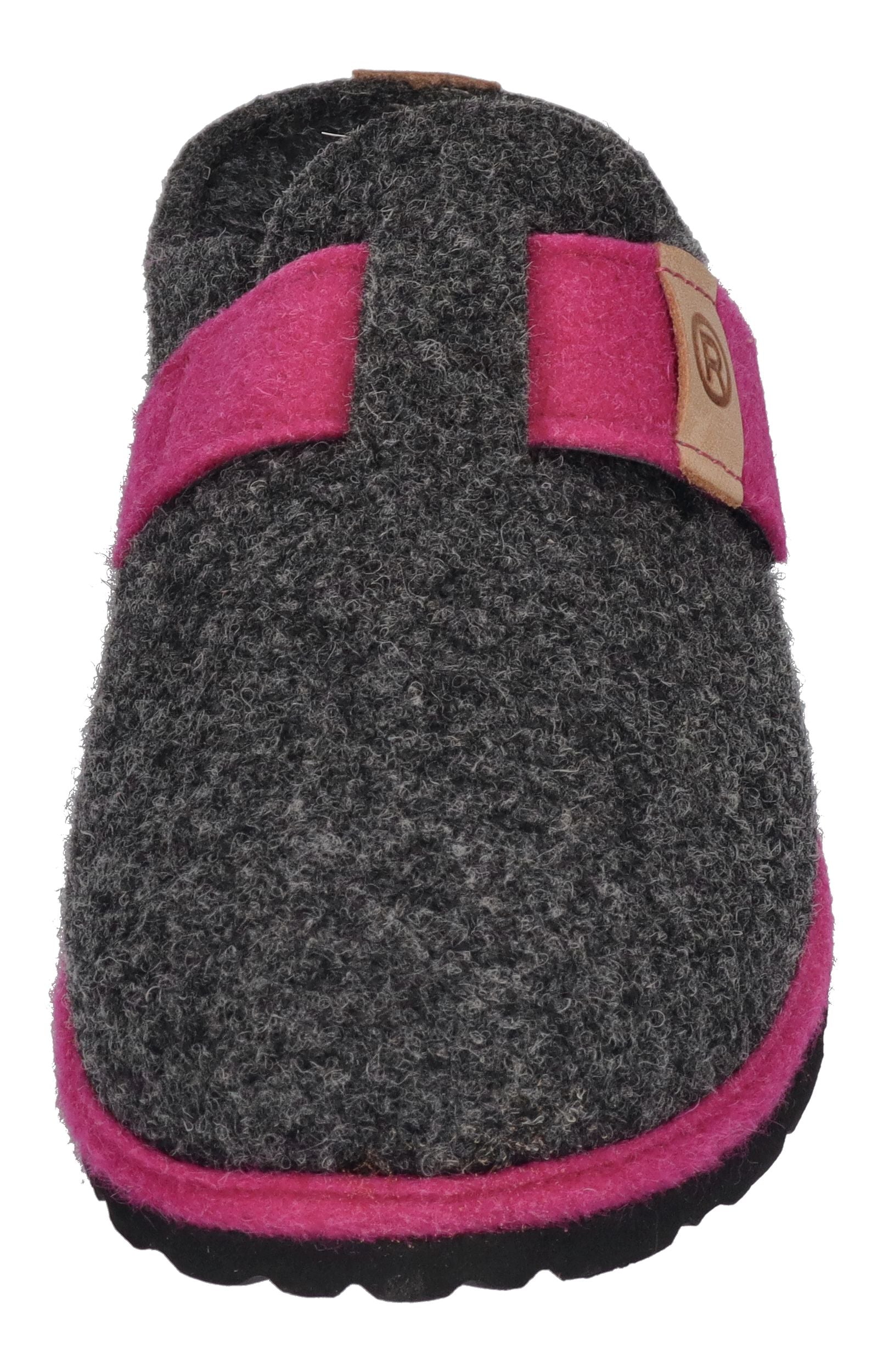 ROHDE Damenschuhe Hausschuhe - D.MERAN 6812 Anthrazit