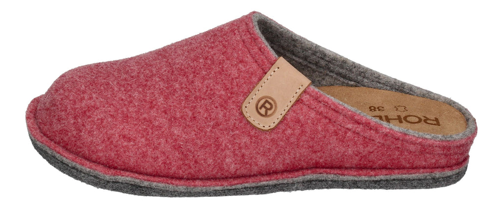 ROHDE Damen Hausschuhe - LUCCA-D 6820-42 bordeaux-1