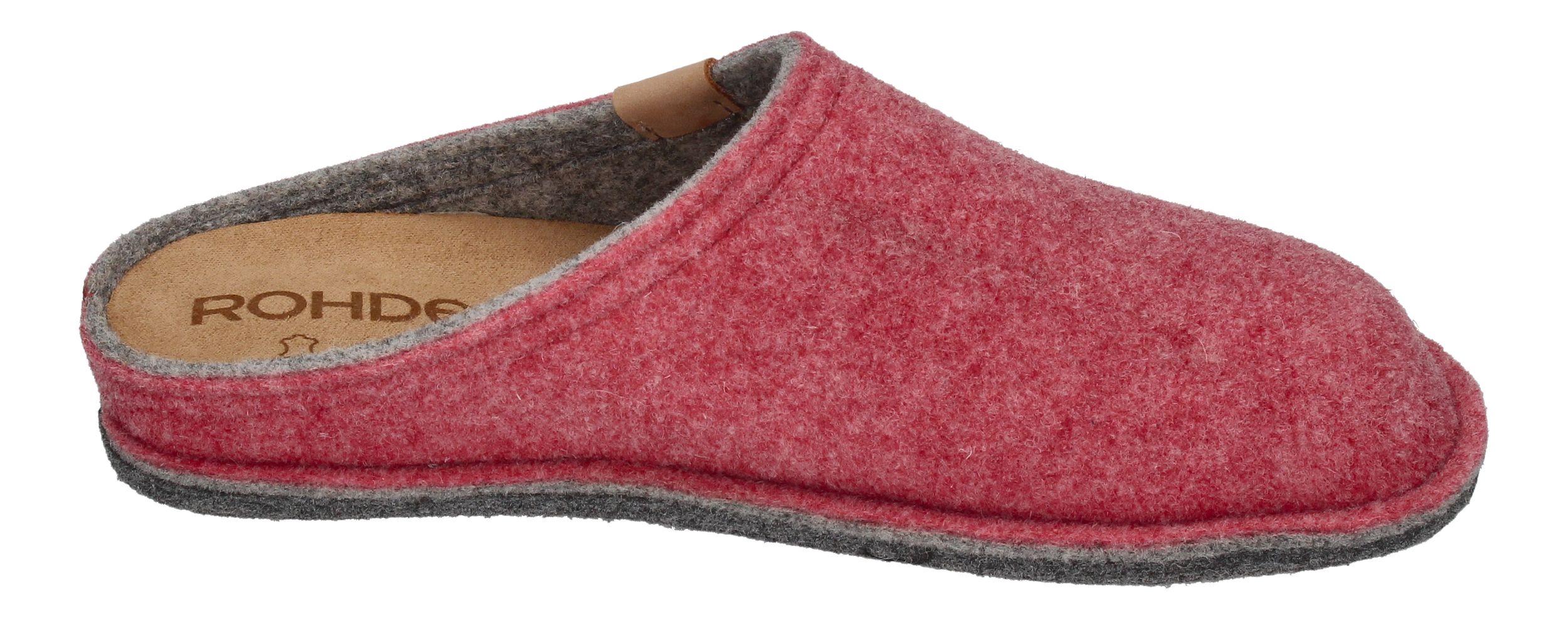 ROHDE Damen Hausschuhe - LUCCA-D 6820-42 bordeaux-3