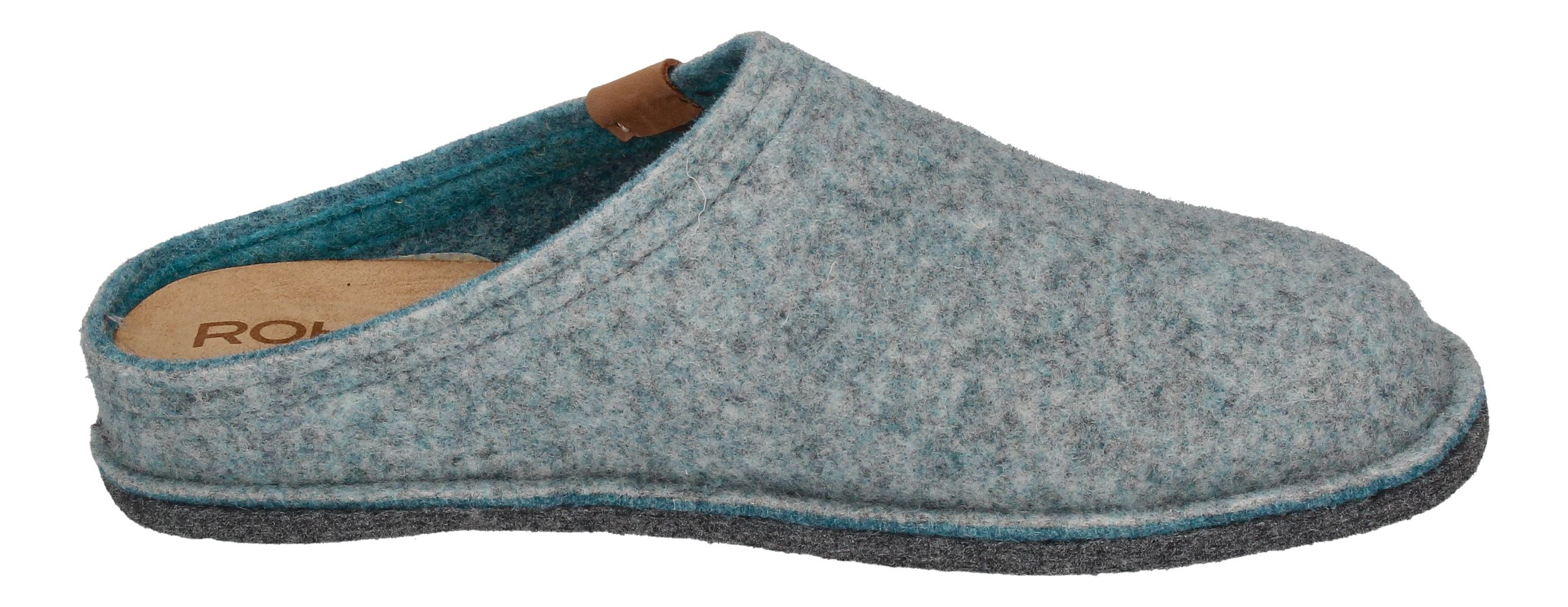 ROHDE Damen Hausschuhe - LUCCA-D 6820-52 - baltic-3