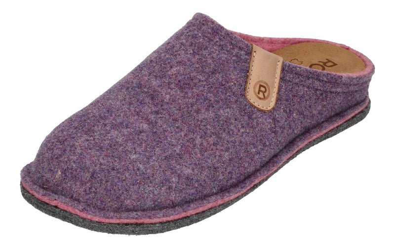 ROHDE Damen Hausschuhe - LUCCA-D 6820-58 violett-0