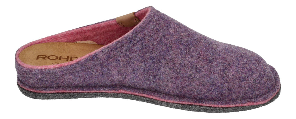 ROHDE Damen Hausschuhe - LUCCA-D 6820-58 violett-3