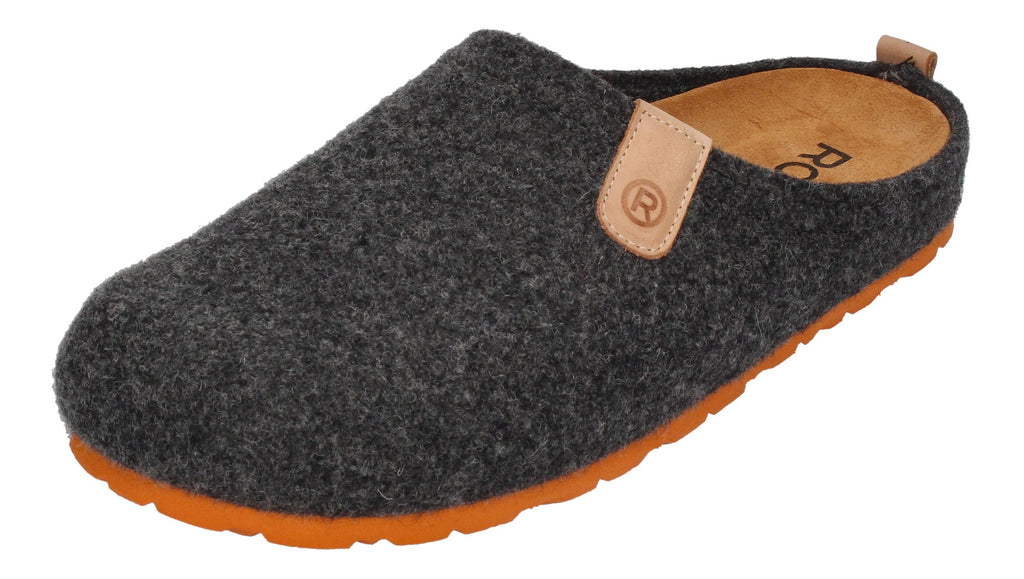 ROHDE Herren - Hausschuhe NAPOLI-H 6900-82 - anthrazit
