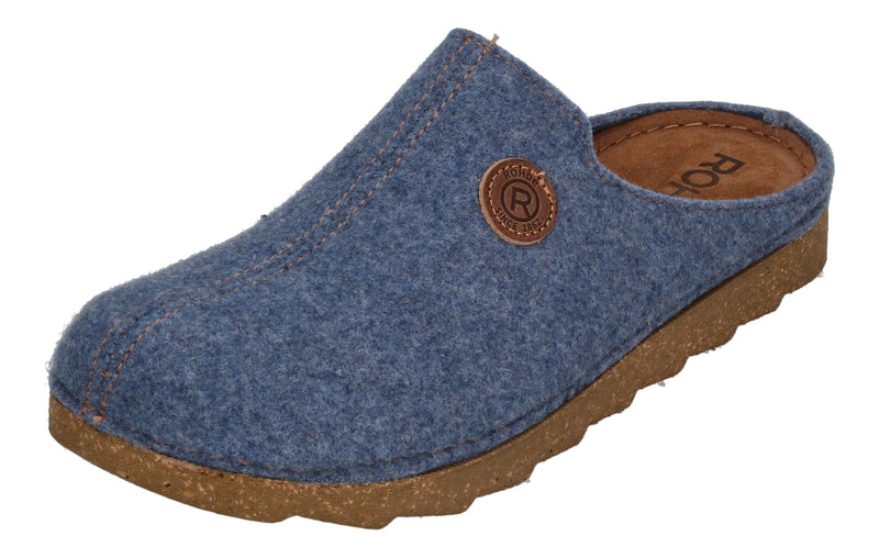 ROHDE Herrenschuhe - Hausschuhe FOGGIA-H 7100-52 baltic-0