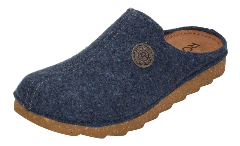ROHDE Herrenschuhe - Hausschuhe FOGGIA-H 7100-56 - ocean-0