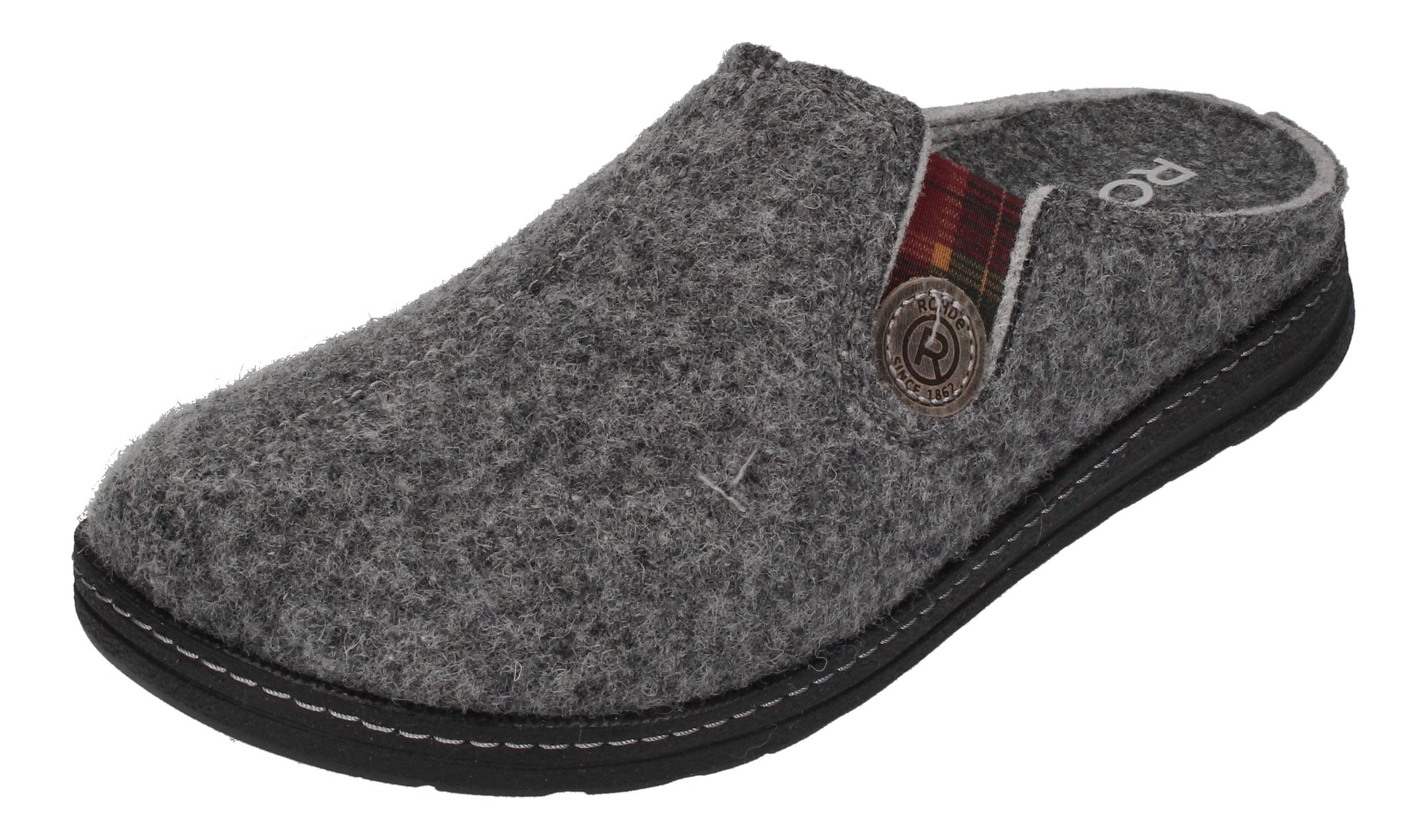 ROHDE Herren - Hausschuhe ASIAGO-G 7142-84 stone