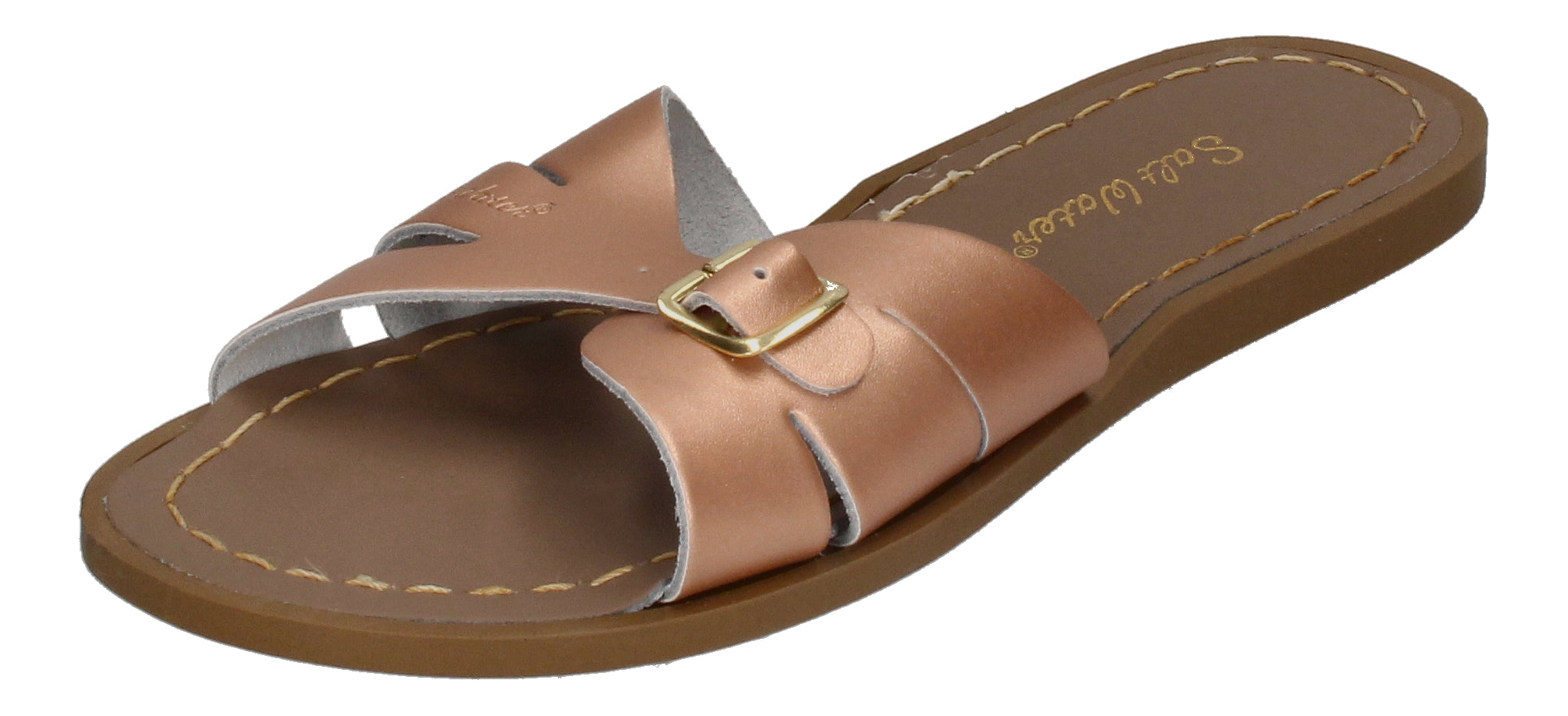 SALT WATER SANDALS - Pantoletten SW C SLIDES - rosegold-0