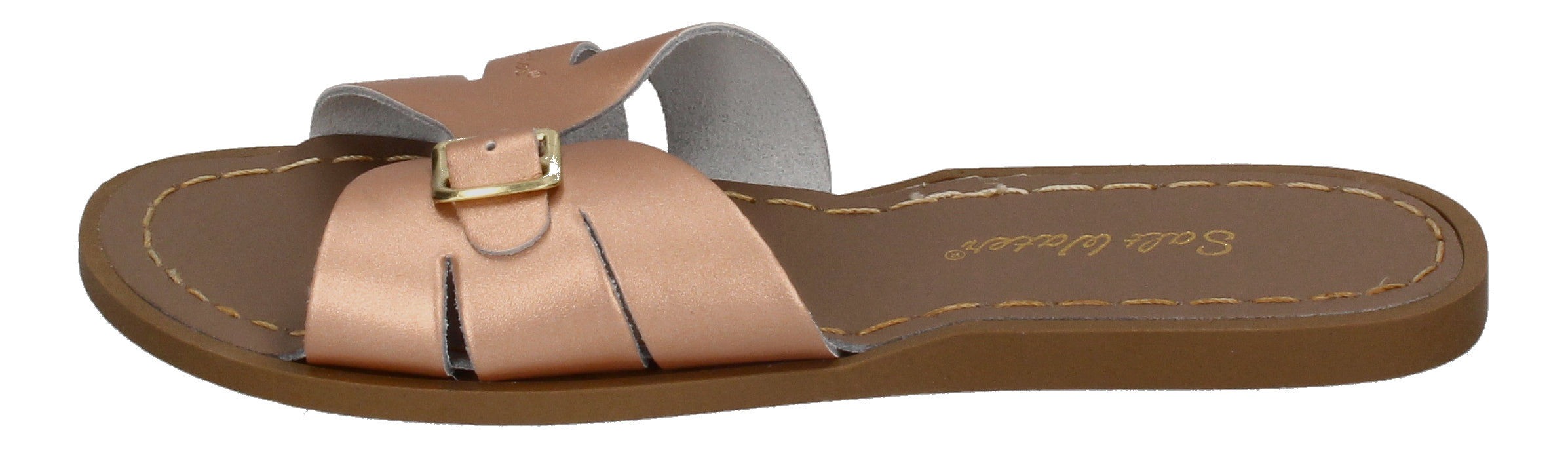 SALT WATER SANDALS - Pantoletten SW C SLIDES - rosegold-1