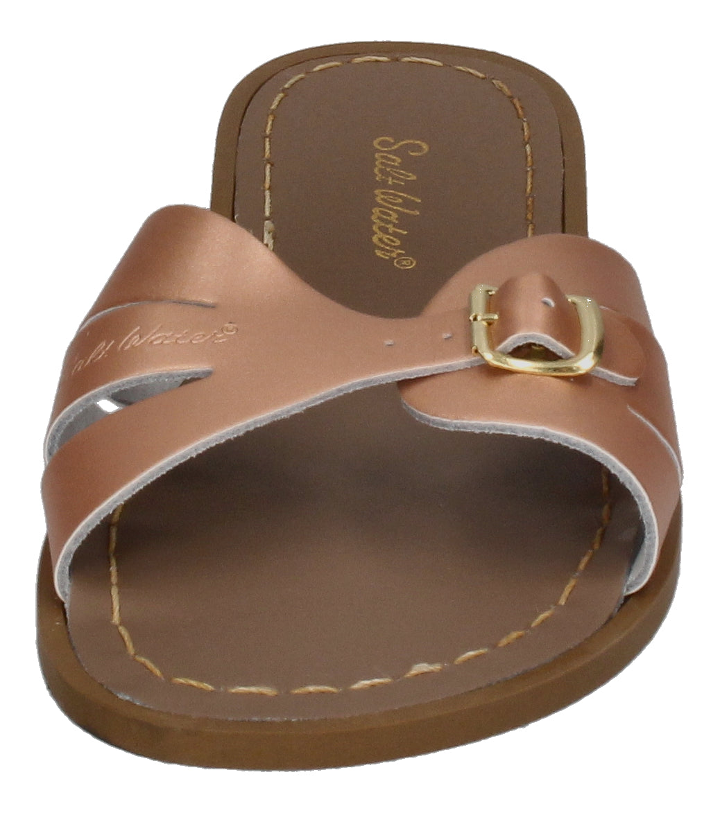 SALT WATER SANDALS - Pantoletten SW C SLIDES - rosegold-2