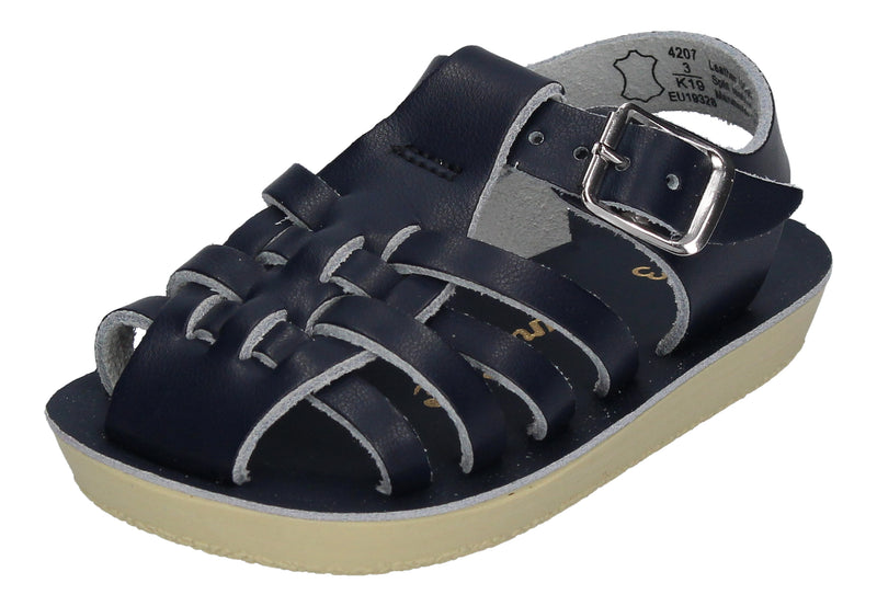 SALT WATER SANDALS Baby Sandalen SAILOR CHILD 4207 navy-0