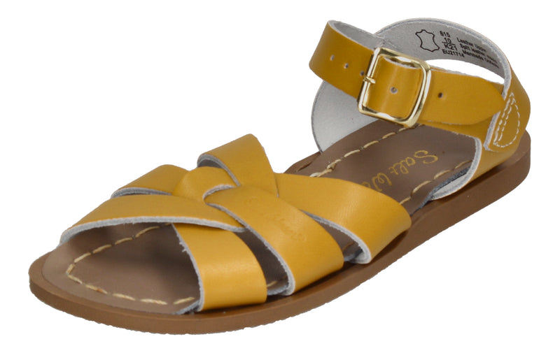 SALT WATER SANDALS Kinder Sandalen ORIGINAL 815 mustard-0