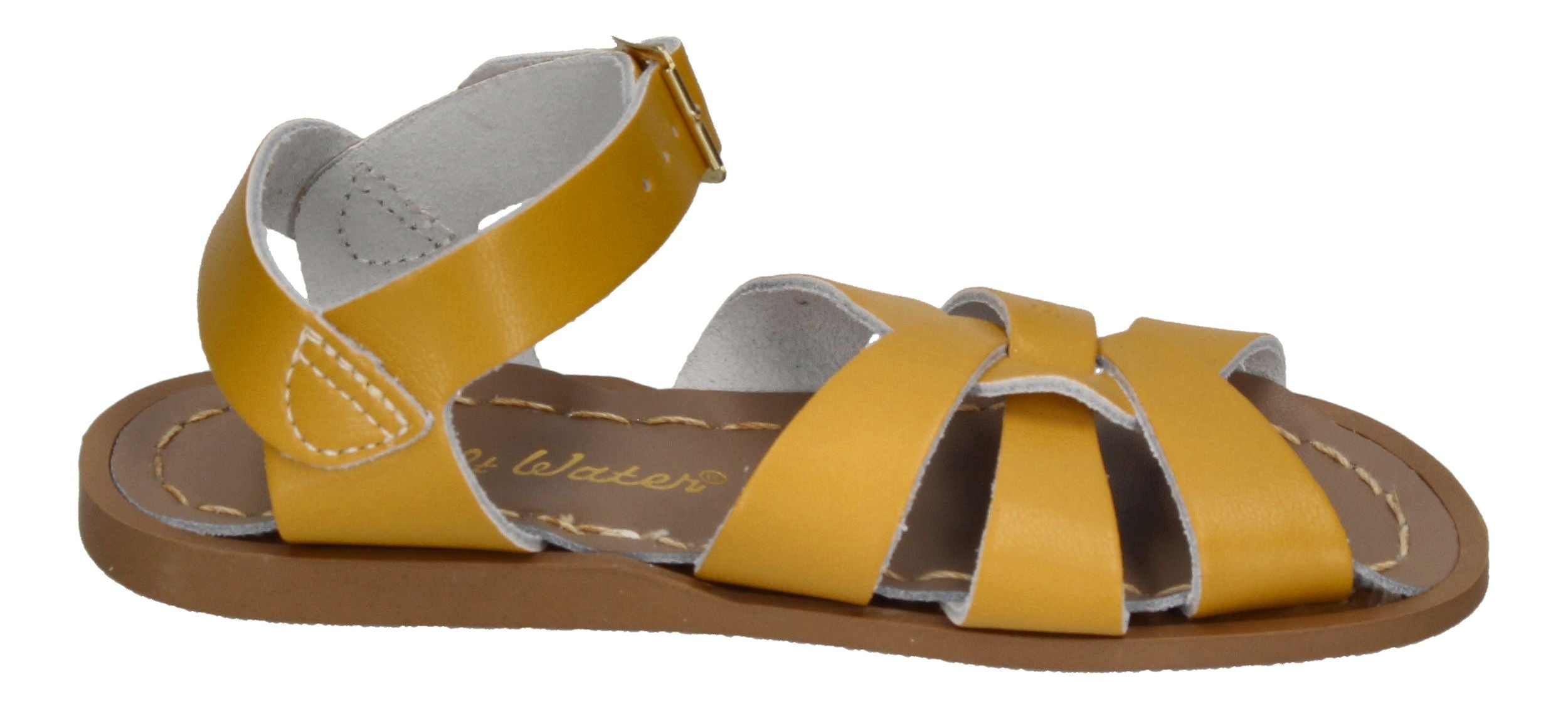 SALT WATER SANDALS Kinder Sandalen ORIGINAL 815 mustard-3