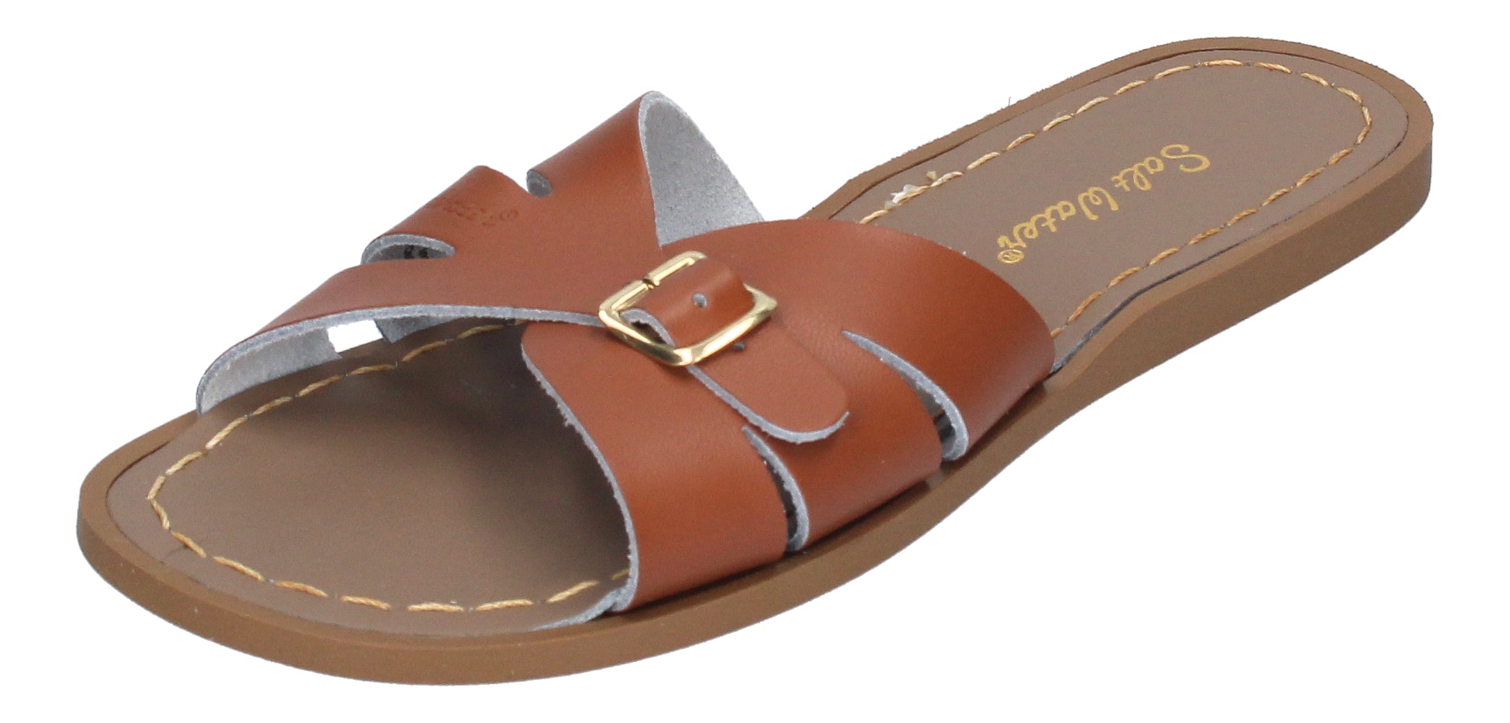 SALT WATER SANDALS - Pantoletten SW C SLIDES 9905 - tan-0