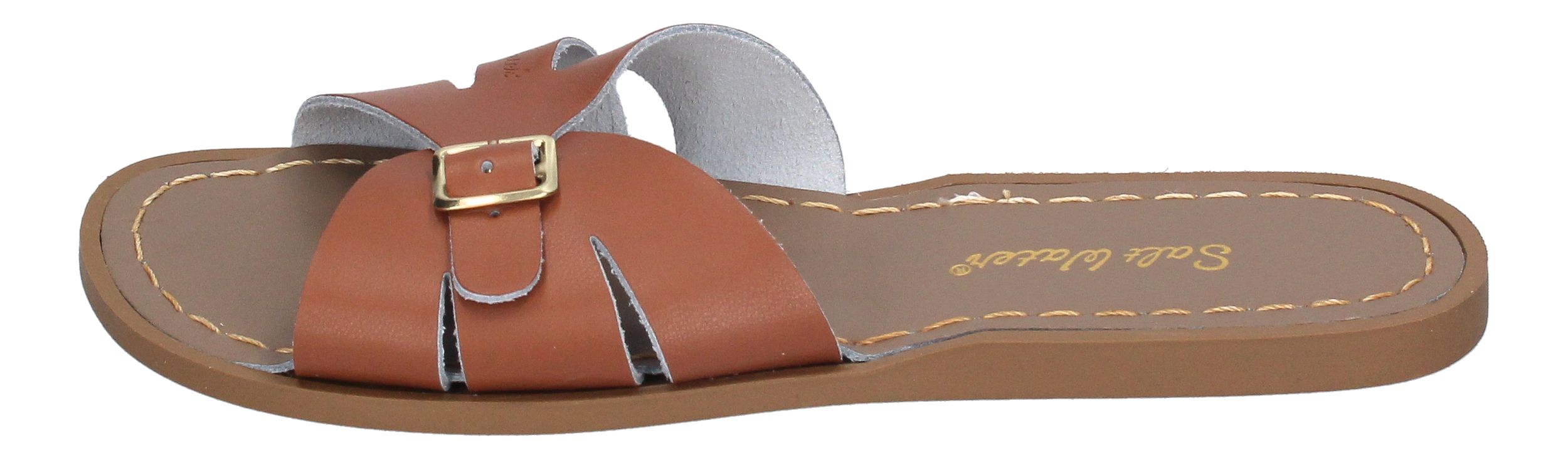SALT WATER SANDALS - Pantoletten SW C SLIDES 9905 - tan-1