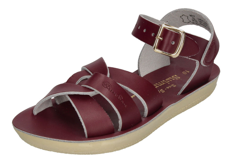 SALT WATER SANDALS Kinder Sandalen SWIMMER 8017 claret-0
