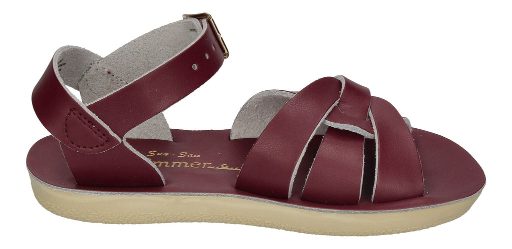SALT WATER SANDALS Kinder Sandalen SWIMMER 8017 claret-3