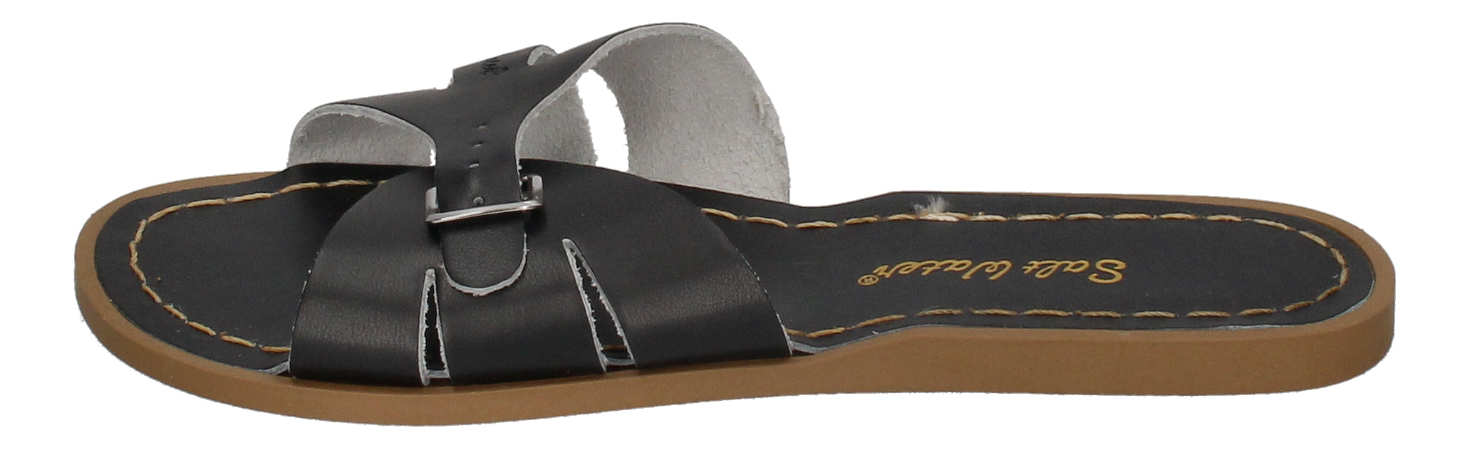 SALT WATER SANDALS - Pantoletten SW C SLIDES 9906 black-1