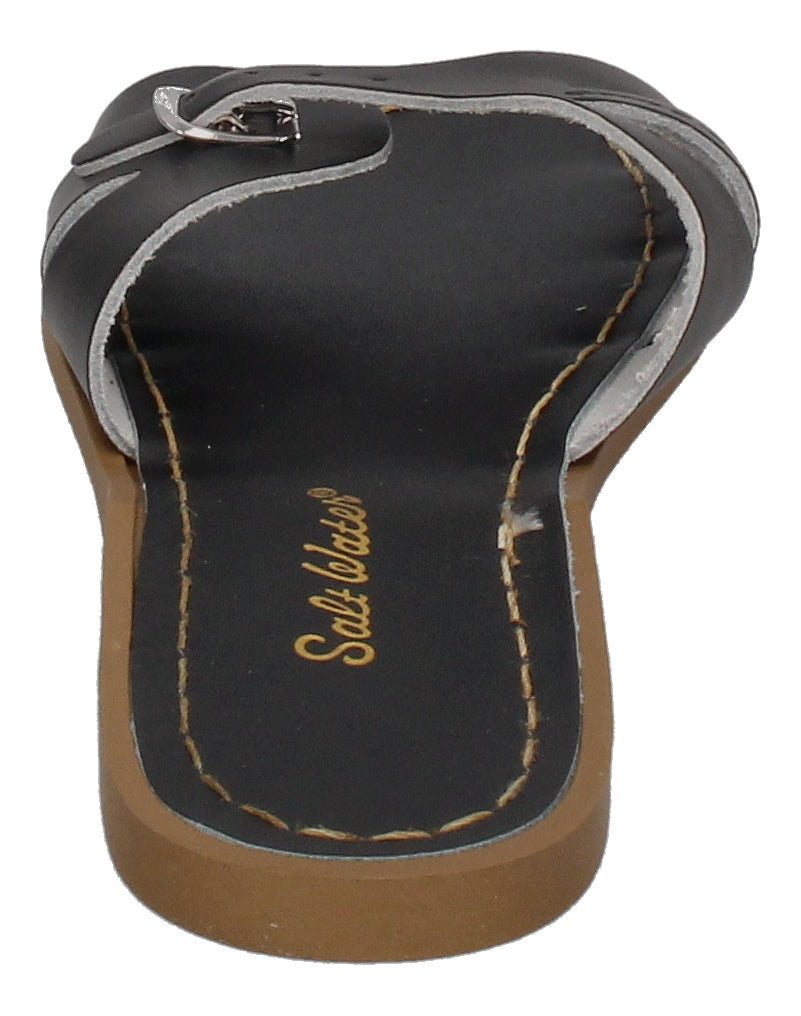 SALT WATER SANDALS - Pantoletten SW C SLIDES 9906 black-4