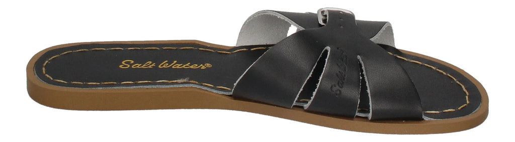 SALT WATER SANDALS - Pantoletten SW C SLIDES 9906 black-3