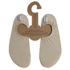 SLIPSTOP Kinder Hausschuhe Badeschuhe Sand hellbeige