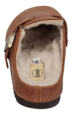 SCHOLL Damen Pantoletten - GRACE FUR F303131175 cognac-4