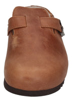 SCHOLL Damen Pantoletten - GRACE FUR F303131175 cognac-2