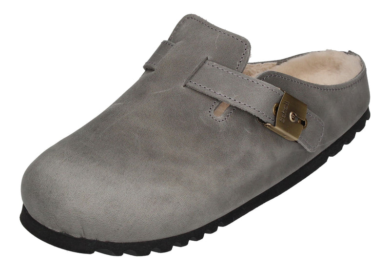 SCHOLL Damenschuhe Pantoletten GRACE FUR - jeans-0