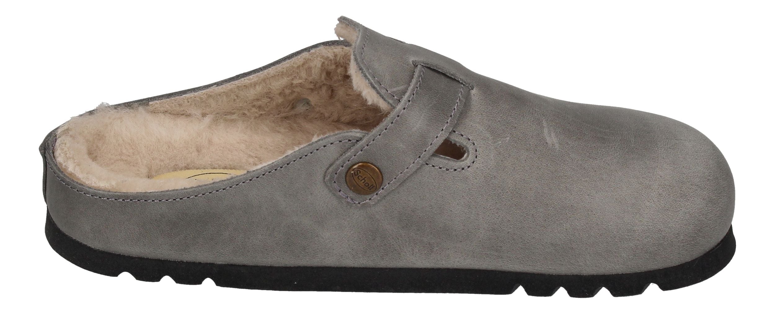 SCHOLL Damenschuhe Pantoletten GRACE FUR - jeans-3