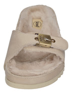 SCHOLL Damenschuhe Pantoletten MEG FUR - ivory-2