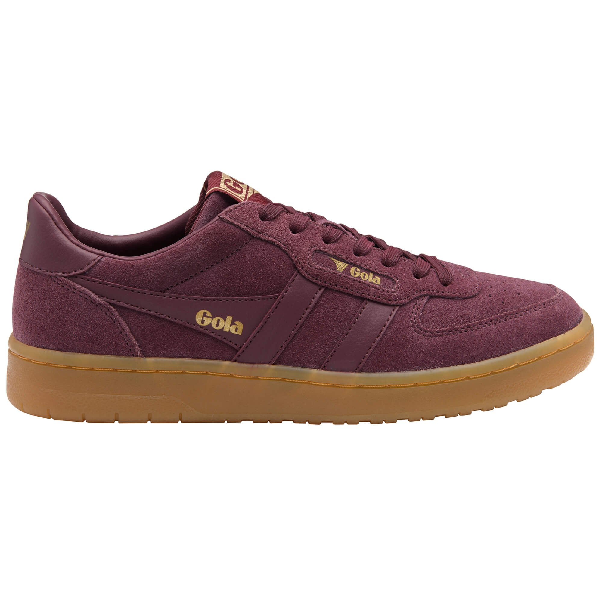 GOLA Damen Sneakers HAWK Suede 86 wine gum