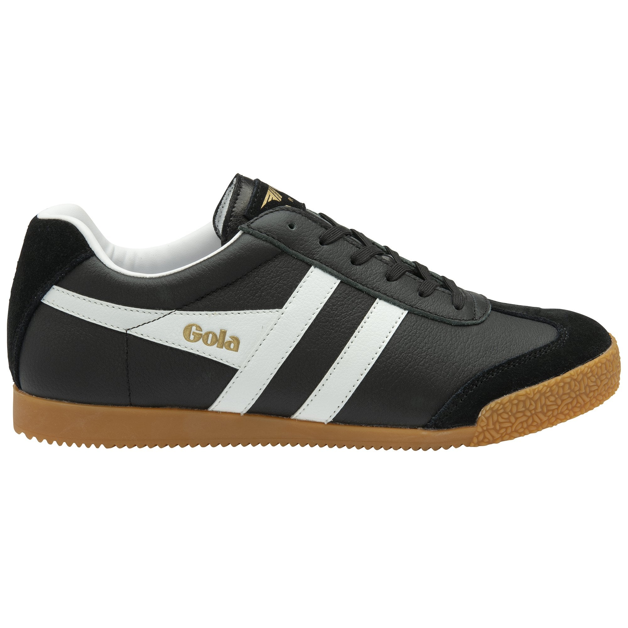 GOLA Herren Sneakers HARRIER LEATHER black white white