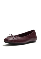 FITFLOP Damen Ballerina DELICATO CROCODILE dark merlot