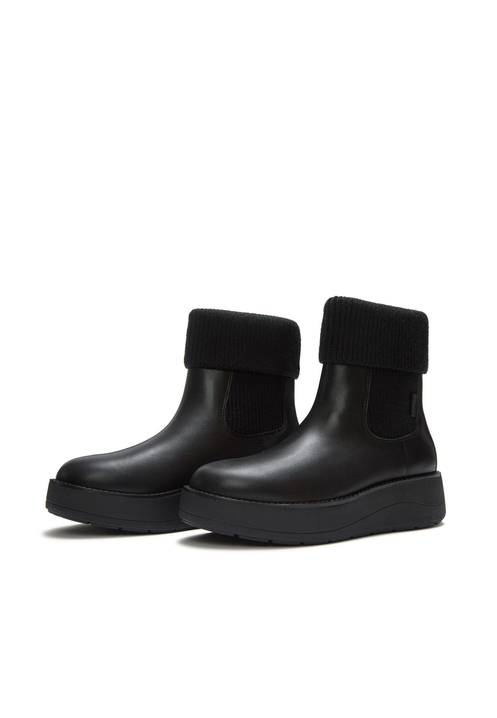 FITFLOP Damen Chelseaboot GEN-FF ROAM KNIT COLLAR black