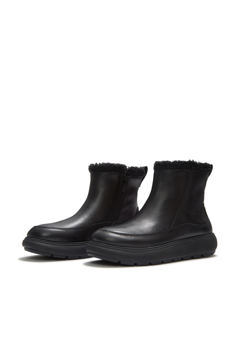 FITFLOP Damen Ankle Boots IQ-COMFF LEATHER all black