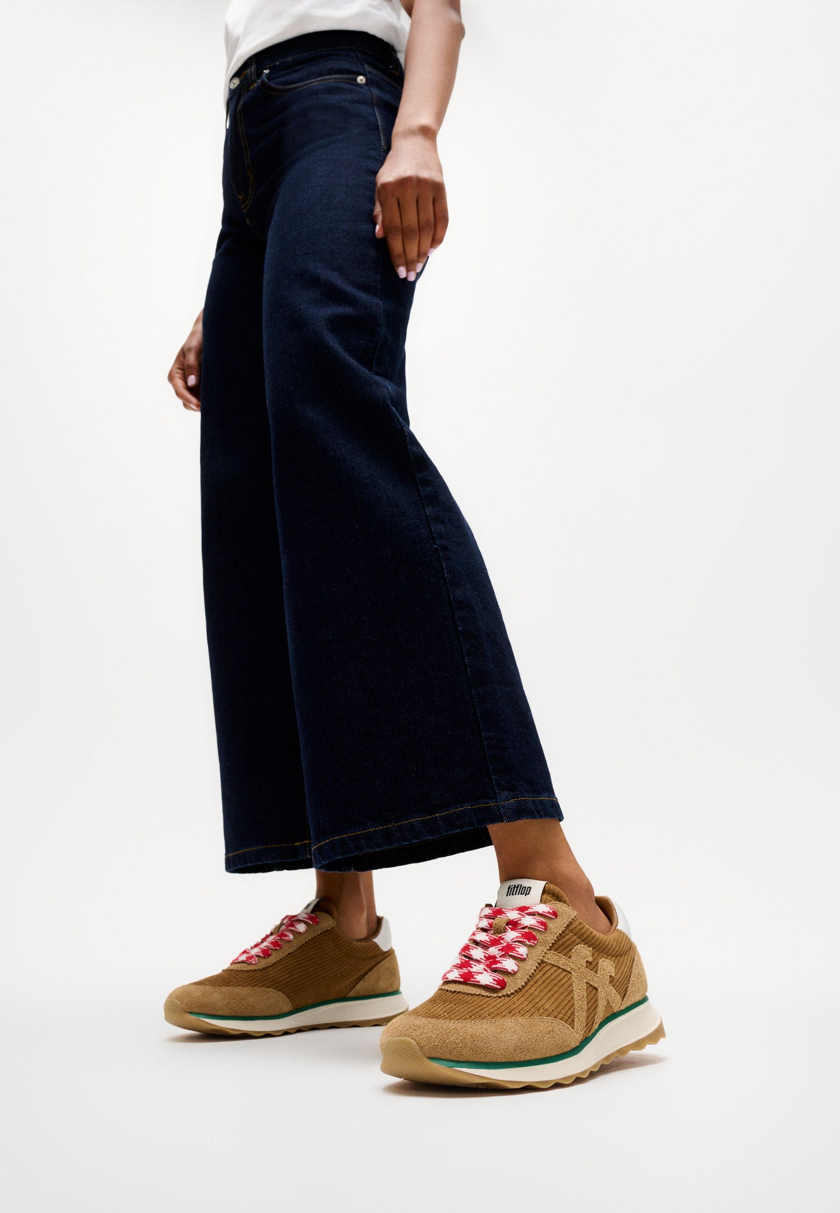 FITFLOP Damen Sneakers RETRO-Q FF CORD terracotta tan